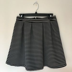 Francesca’s striped skater skirt, brand new, M
